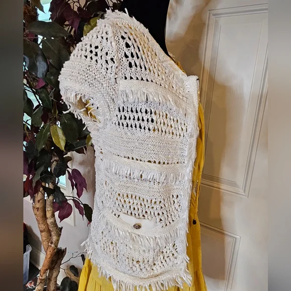 Sunny Yellow Tiered Mini Dress - Universal Thread Goods Co. (Size S) - Picture 12 of 13